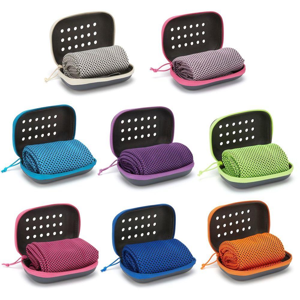 New Quick Drying Microfiber Sports Cooling Ice Towel Fitness Cool Towel Cold Sports Towel Camping