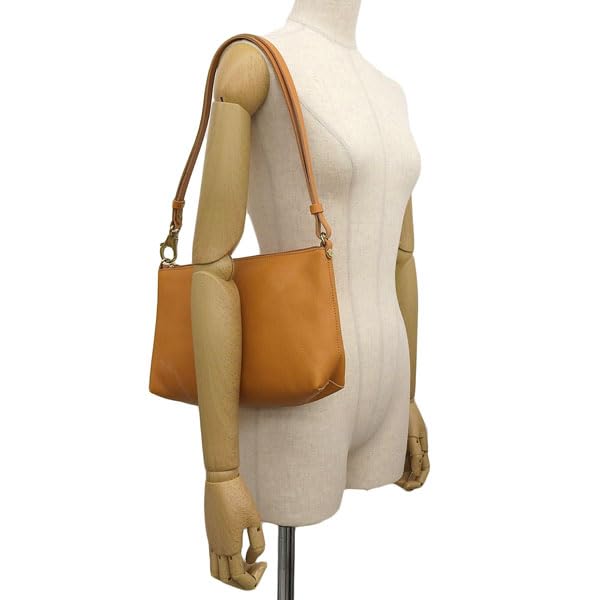 Bag Shoulder Bag Leather Orange BSH092PV0001OR177B IL BISONTE [IL BISONTE] Women's [Item]