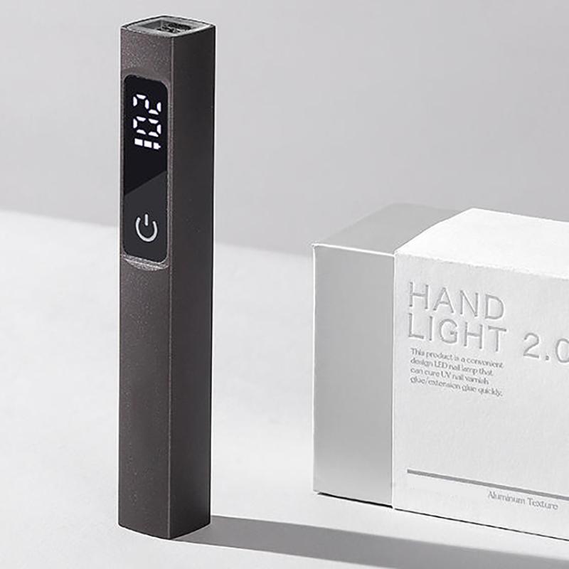 Ручная УФ-светодиодная лампа для ногтей, портативная мини-сушилка для ногтей для отверждения геля для ногтей, маникюрный фонарик с зарядкой через USB