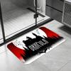Anime D-Dracula Floor Mat Diatomite Bath Mat, Quick Dry Absorbent Non-Slip Door Mat