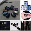 Alloy/Stainless Steel Camping EDC Gadgets TC4 Knife Beads Paracord Rope Pendant Ropes Lanyard