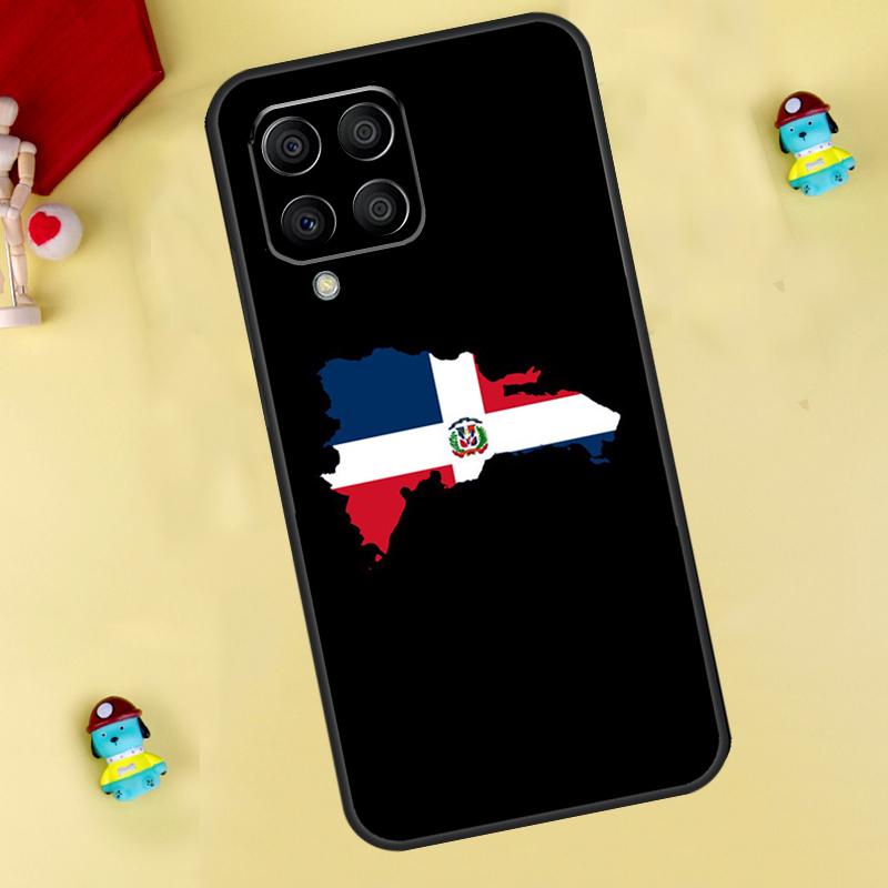 Dominican Republic Flag Case For Samsung Galaxy M31 M21 M35 M12 M13 M14 M15 M06 M16 M36 M56 M53 M32 M52 M55 M34 M54