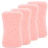 4pcs Callus Exfoliate Stone Feet Care Pumice Stone Feet Hard Skin Remove Pedicure ScrubberPink