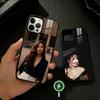 Чехол для телефона певицы Селены Кинтанильи для iPhone 17 16 15 14 13 12 Pro Max Plus с зеркальным беспроводным магнитным покрытием