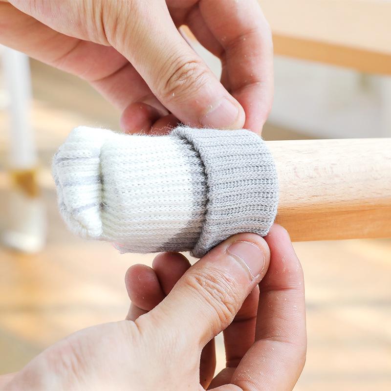 4 шт./лот противоскользящий коврик, демпфер на бампер, милая мебель, ножки, коврик, шапки, фетровые подушечки, чехлы на ножки стула