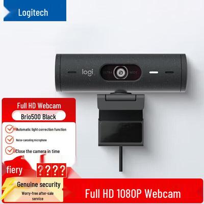Logitech Веб-камера Full HD Brio 500 (Китайская версия)