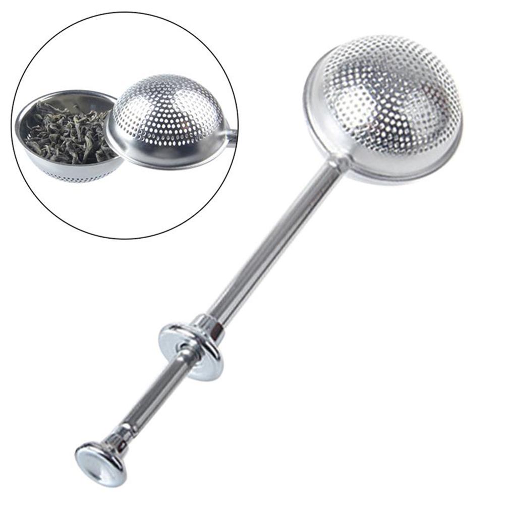 Mesh Tea Strainer Stainless Steel Tea Design Infuser Pipe Holder Tool for Mug Teapot Teaware Infuser Reusable Metal Steel Tea