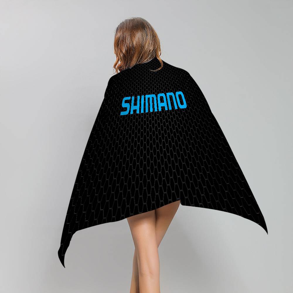 B-Shimanos Микрофибра с принтом Пляжное полотенце Альпинизм Йога Пляж Плавание Бег Впитывающее Мягкое полотенце
