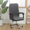 M/L Stretch Office Computer Chair Cover Rotating Desk Seat Spandex Game Waterproof Elastic Chair Slipcover Washable Removeable