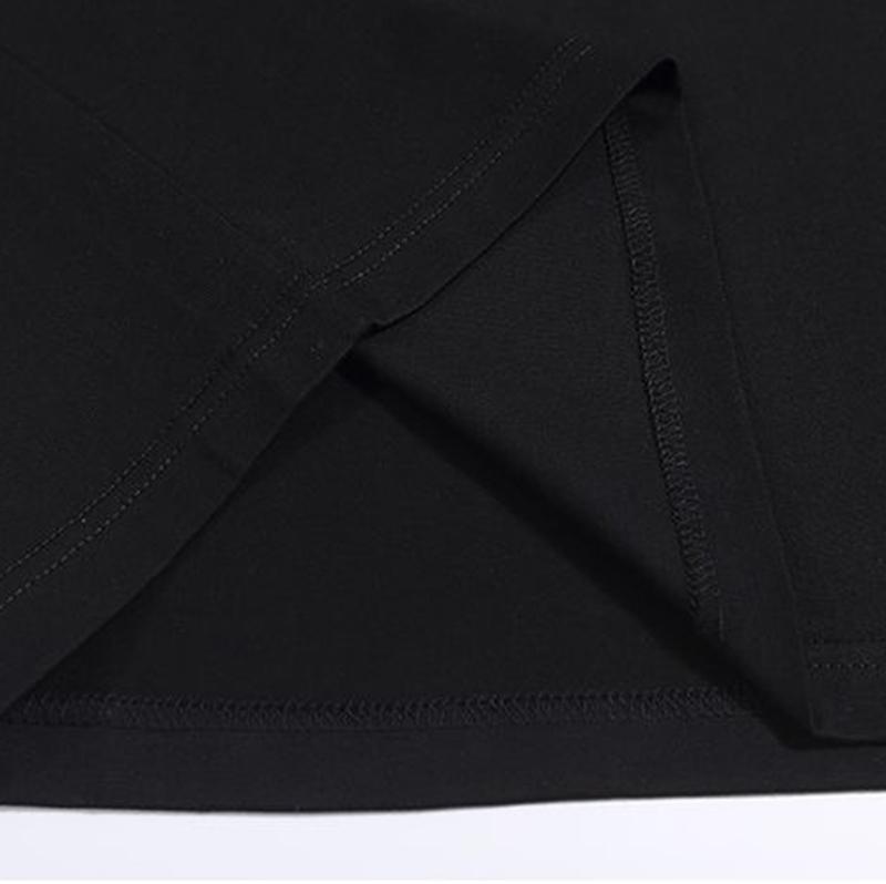 Streetwear Танцующие Тени Графическая Футболка Хлопковая Футболка Унисекс Топы Футболки Летняя Футболка с Коротким Рукавом