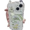 Прозрачный чехол для телефона с кошачьими ушками для iPhone 17/16 Pro Max/13/12/11