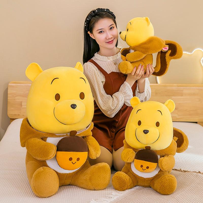 Pooh Winnie The Plush Doll Animal Cartoon Plush Toy Childrens Holiday Gift