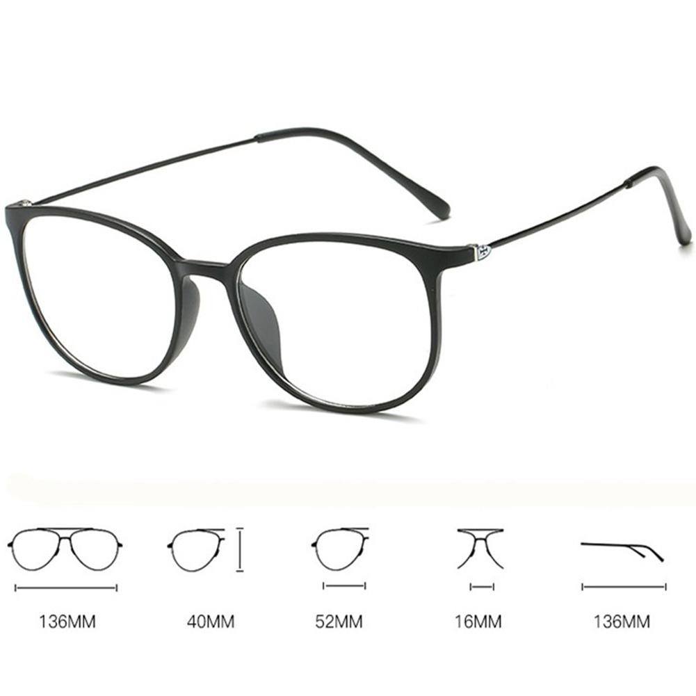 Professional Retro Ultra-Lightweight Flat Mirror Glasses Frame