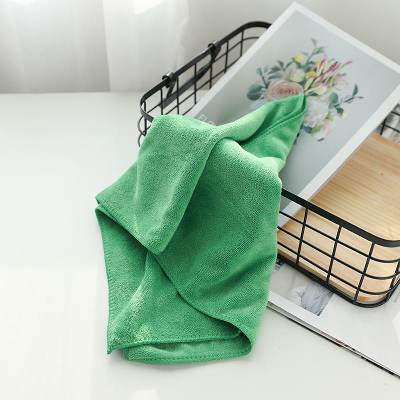 30X30 см Полотенце из микрофибры, домашнее полотенце для ванной комнаты, однотонное быстросохнущее полотенце для волос, женское полотенце для рук, впитывающее полотенце для лица