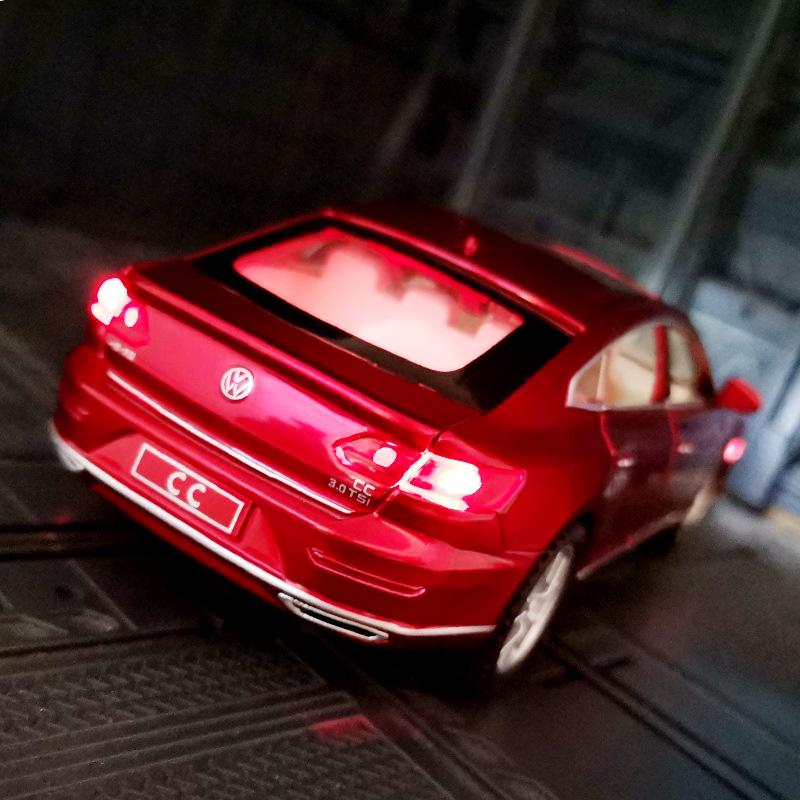 Car Zhi 32013 Детская литая модель седана - Игрушка с инерционным механизмом и открывающимися дверями