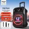 Портативная Bluetooth-колонка Aigo S56 12 дюймов на колесиках с микрофоном, штепсель CN (адаптер в комплекте)