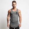 Men’s Fitness Clothes Summer Indoor Training Breathable Sports Sleeveless Tops Cotton Beach and Surfing Vest