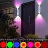 1/2/3 ШТ Умный RGB Градиентный Ночник Магнитный Датчик Движения Перезаряжаемая Настенная Лампа для Спальни Ванной Комнаты Шкафа Сада Домашний Декор
