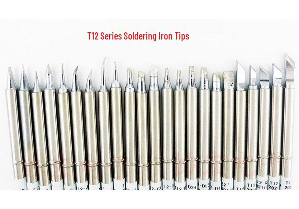Паяльные жала T12: Модели T12-B, T12-B2, B3, B4, T12-BL