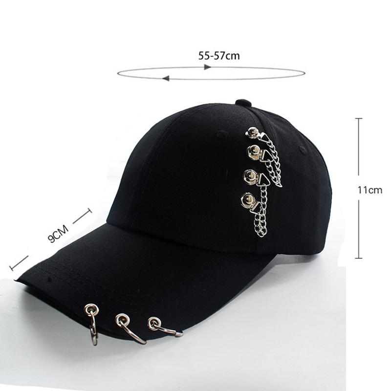 Хип-хоп Тракеры Козырьки Женские Мужские Snapback Бейсболка Регулируемая Винтажная Железная Цепь Уличные Кепки Кепки Дропшиппинг