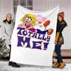 Lizzie McGuire Theme Printed Blanket - Perfect for Couch, Bed, Travel & Outdoor Use | Machine Washable, Cozy & Durable.