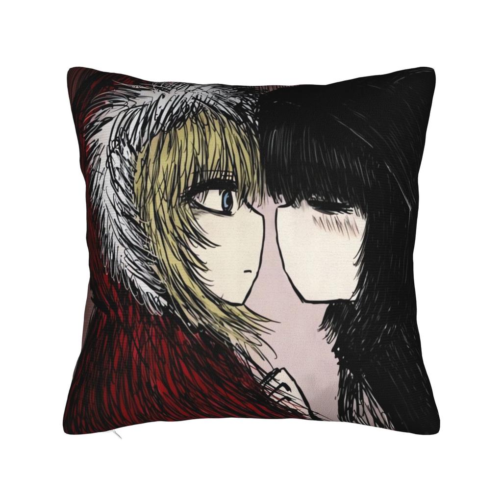 Game Black Souls Anime Pillow Case Graphic Pillow Cover Kawaii Cushion Cover For Living Room Bed Chair