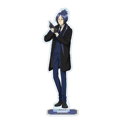 Оригинальная иллюстрация Katekyo Hitman Reborn: Мукуро Рокудо [10 лет спустя] Меховое пальто x Костюм Вер. Большая акриловая подставка