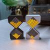 with Gravity Sensing DIY Digital Sand Clock Cyber Style Luminous Sandglass  for Toilet