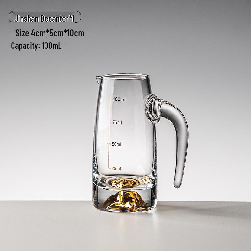 Набор рюмок с золотой фольгой – Хрустальные бокалы для белого вина, Настраиваемые с логотипом