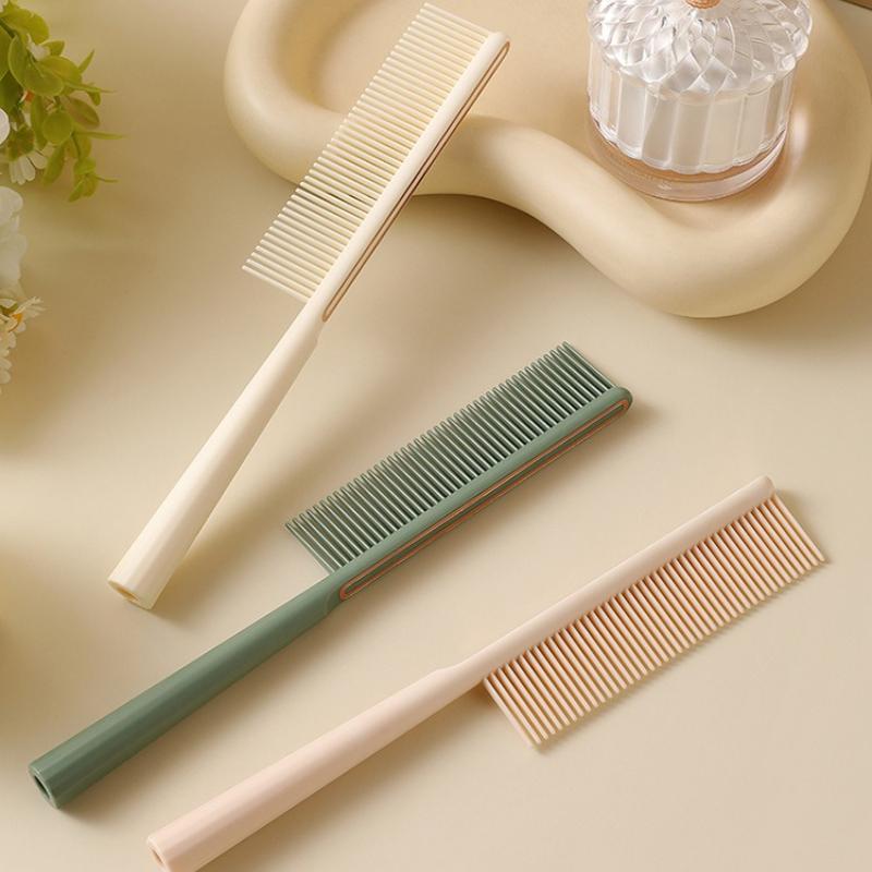 Новая ультратонкая расческа с плоской головкой для женских и мужских волос, для стрижки волос, парикмахерская, Apple Push Edge, профессиональная парикмахерская расческа