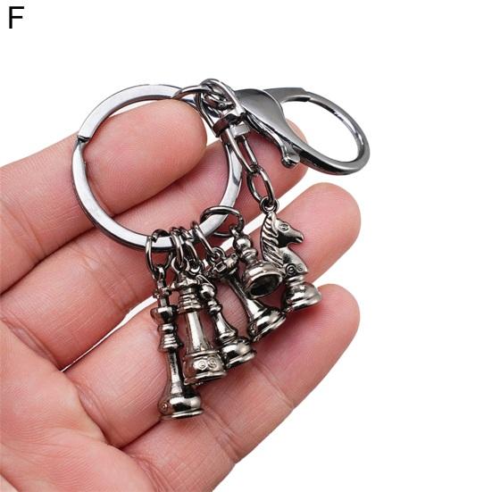 Chess Keychain Bag Charms Easy To Hang Lightweight Portable Multipurpose Handbag Wallet