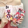 Date a Live Котори Ицука Прозрачный ТПУ Чехол для Мобильного Телефона для iPhone 17 16 15 14 13 12 11 X XR XS Air Pro Max Plus Mini Цветной Чехол