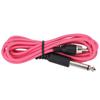 5.9 футов RCA Тату Клип-корд Профессиональный Гибкий Силиконовый Клип-корд для Тату-машинки Аксессуары Розовый