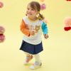 MIKI HOUSE HOT BISCUITS Long Sleeve Boys and T-Shirt, Girls, Baby, Kids, Multicolor, 110cm, 73-5201-147