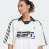 adidas Оригинальная женская футболка для футбола с коротким рукавом