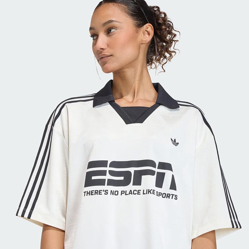 adidas Оригинальная женская футболка для футбола с коротким рукавом