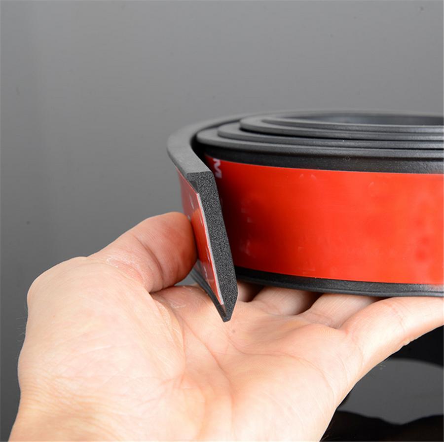 59''*1.97'' Car Wheel Eyebrow Extension Protection Fender Rubber Arch Extenders