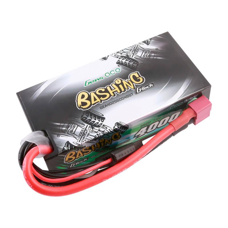 Аккумулятор LiPo Gens ace G-Tech 4000mAh 2S2P 7.4V 60C