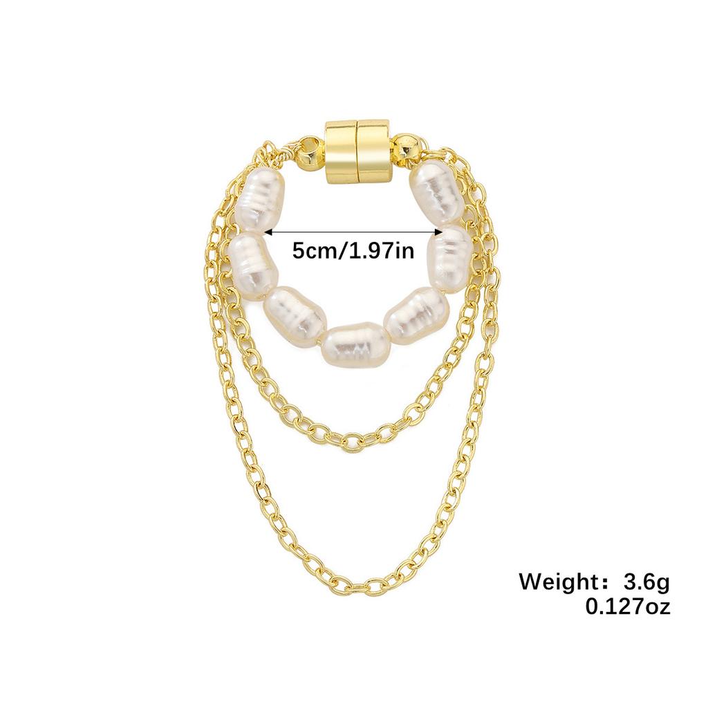 Трендовый высококачественный магнитный жемчужный кисточка без пирсинга ушей ушной клипса персонализированная ушная косточка клипса