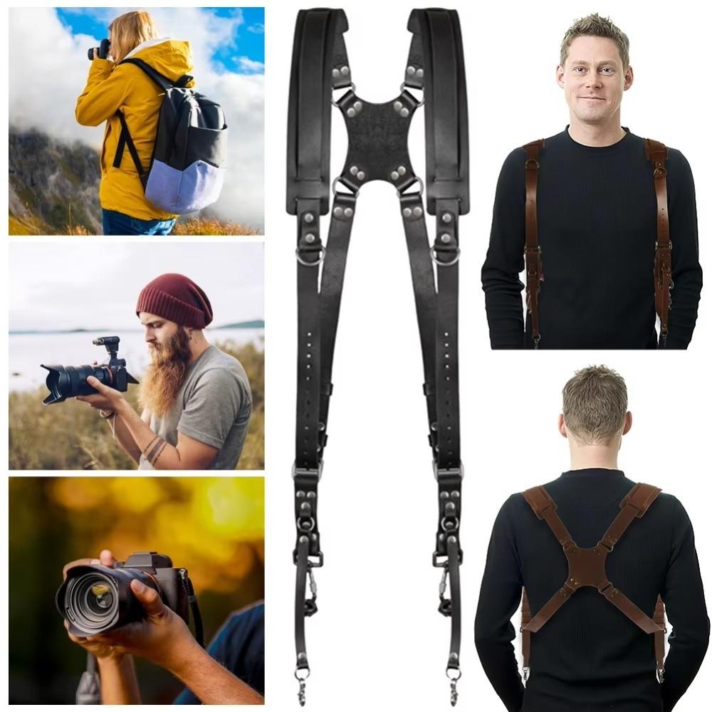 Comfortable Camera Harness Vintage DSLR Camera Strap Outdoor Photography