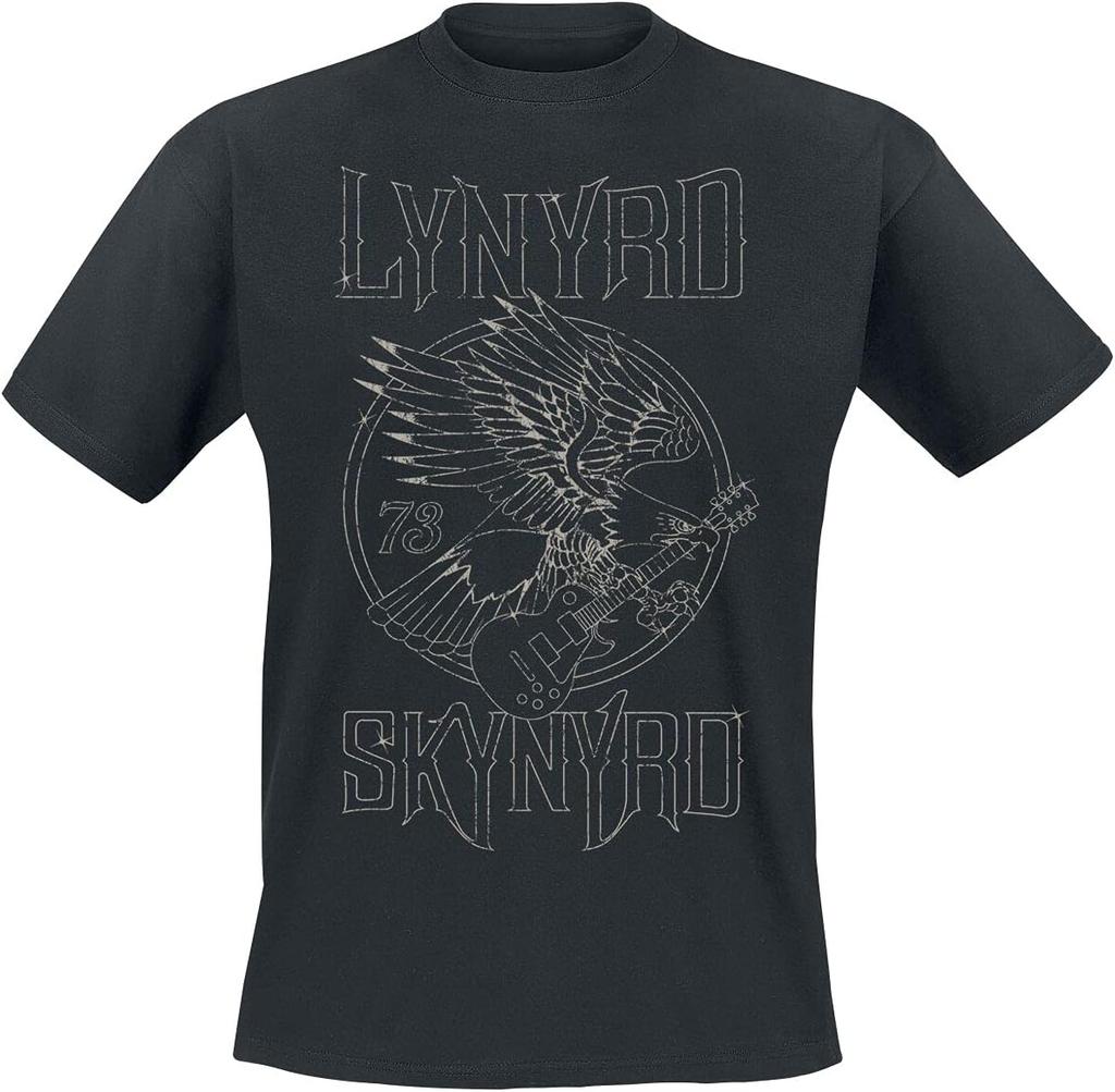 Мужская футболка Lynyrd Skynyrd с орлом и гитарой 73