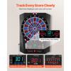 SucceBuy 13,5-дюймовая электронная мишень для дартса 45 игр 474 варианта 8 игроков 6 дротиков 50 мягких наконечников Светодиодный счет для домашней вечеринки бара