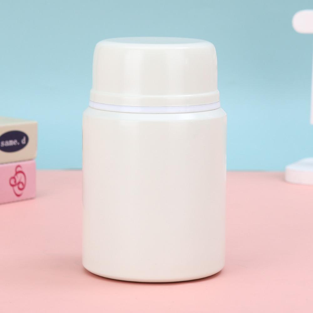 Solid Color Portable Vacuum Flask Stainless Steel Thermal Water Bottle  Outdoor Sports