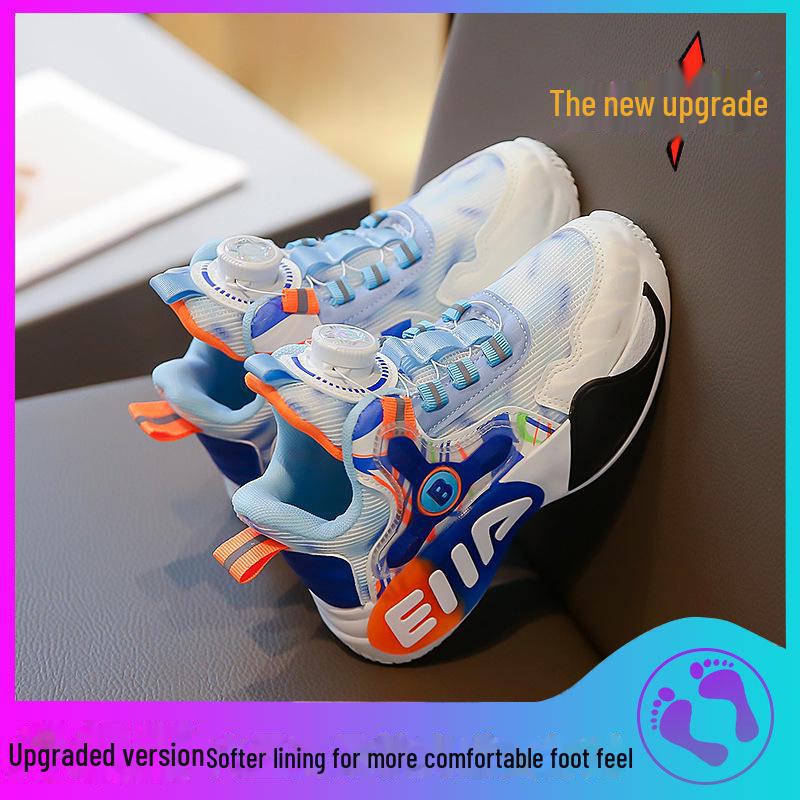 «Весна/осень 2025 г., дышащие сетчатые спортивные кроссовки для мальчиков и девочек с вращающимся дизайном Dunk».