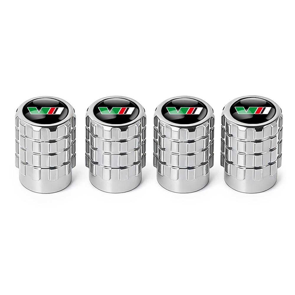 ADT1 Car Styling Metal Car Tire Valve Caps Dust Prevention Accessories For For Skoda Octavia MK2 MK3 A7 Fabia Karoq Kodiaq VII Rapid