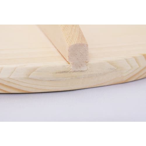 Ichihara Woodworks Wooden Lid, Natural Wood, 30cm, 10009