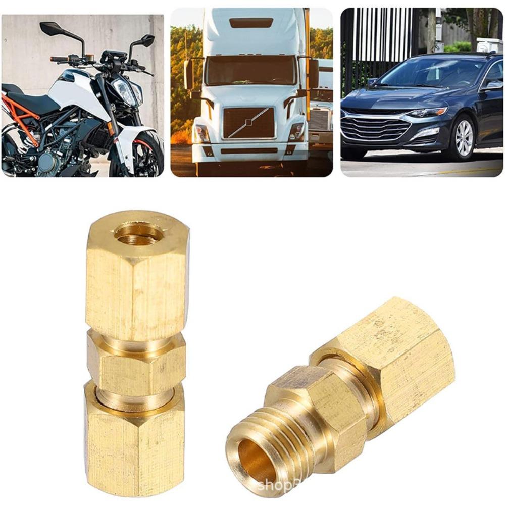 3-42мм 1/8" 3/16" 1/4" 5/16" 3/8" 1/2" 3/4" 7/8" Дюймовый Компрессионный Союз для Труб Латунный Фитинг Соединитель Масло Вода Топливо Газ