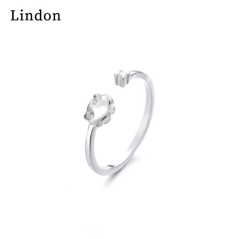 Классическое кольцо Lindon из медного сплава с цирконием, женские ювелирные изделия, свадебный подарок для вечеринки