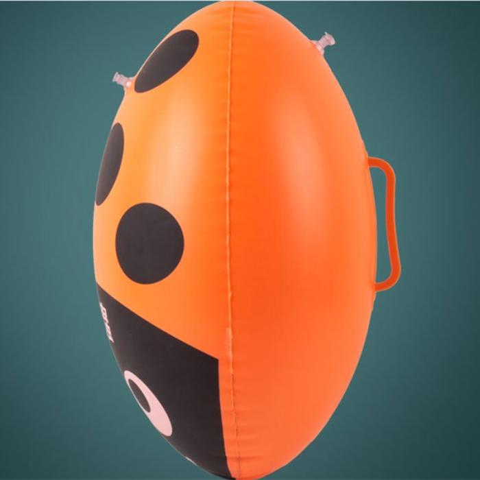 1 шт., двойные подушки безопасности для безопасности на воде, спасательный круг для плавания, спасательный круг для хранения мячей, водонепроницаемый спасательный круг из ПВХ для ребенка