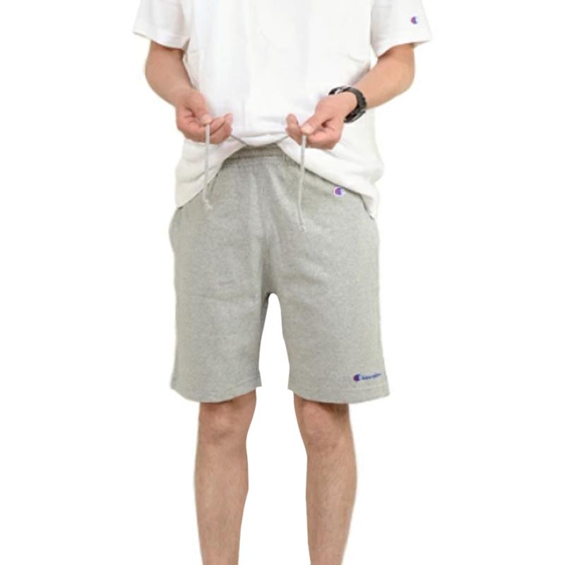 Champion Shorts Japan Version Unisex Light Gray C3-M516-070